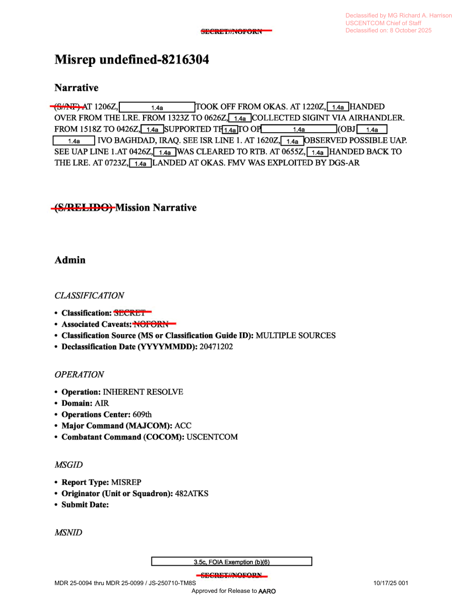 DOW-UAP-D18, Mission Report, Iraq, December 2022 首页预览