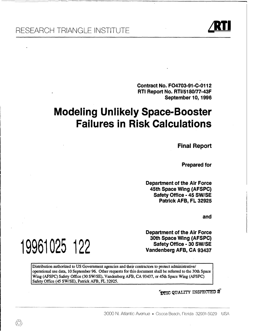 DOW-UAP-D48, Department of the Air Force Report, 1996 首页预览